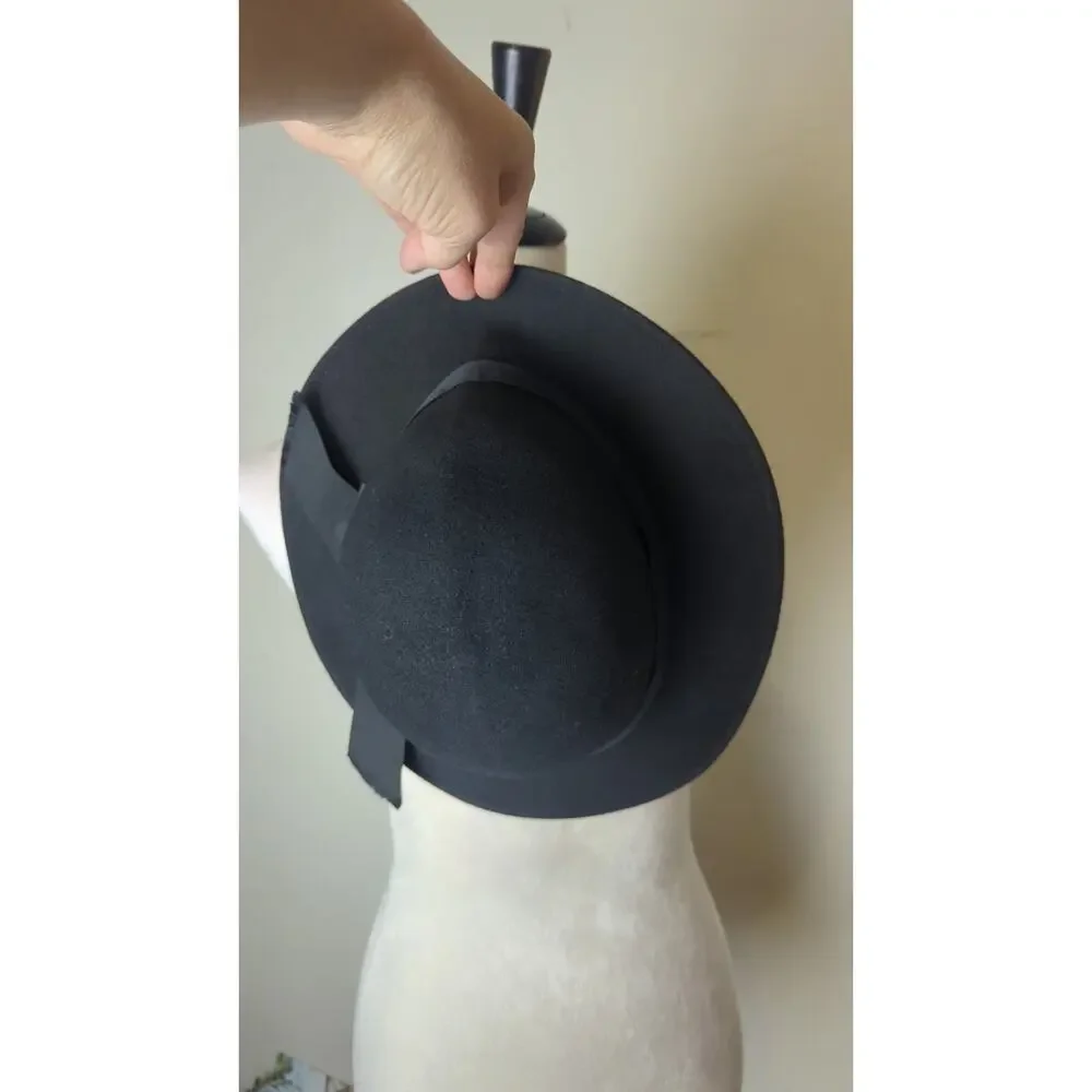 Vintage 50's/60's Old Hollywood 100% Wool Lancaster Retro Hat